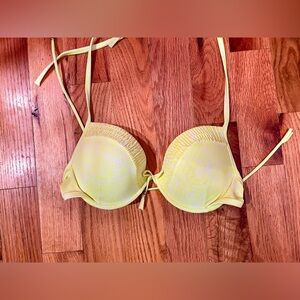 Neon yellow Victoria Secret bikini top - 34DD